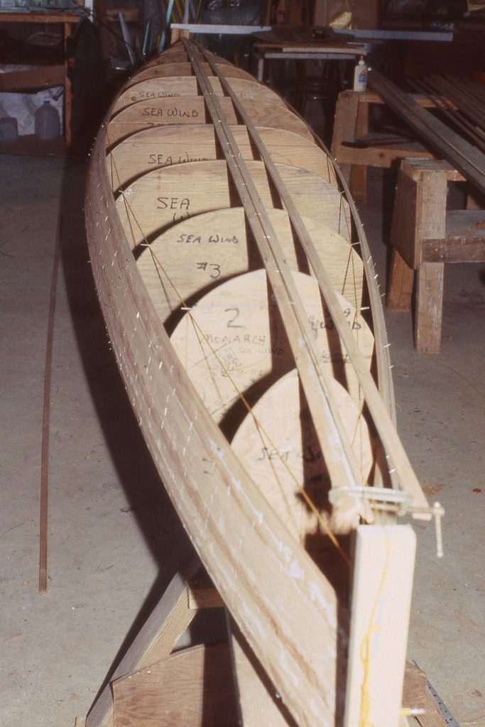 wood strip canoe plug