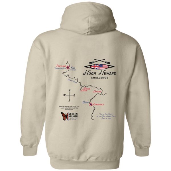 Hugh Heward Challenge Gildan Pullover Hoodie - Image 2