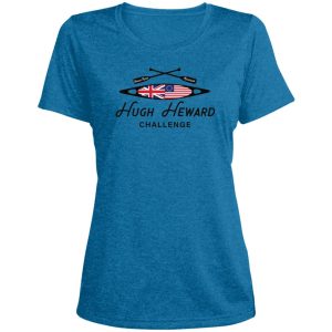 Hugh Heward Challenge Sport-Tek Ladies Heather Scoop Neck Performance Tee