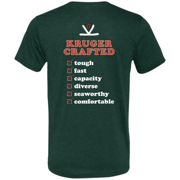 VKL (Kruger Crafted on BACK) Bella + Canvas Unisex Triblend Tshirt - Image 2