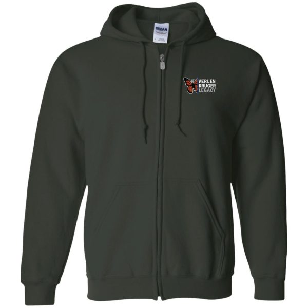 VKL Gildan Zip Up Hooded Sweatshirt - Image 2