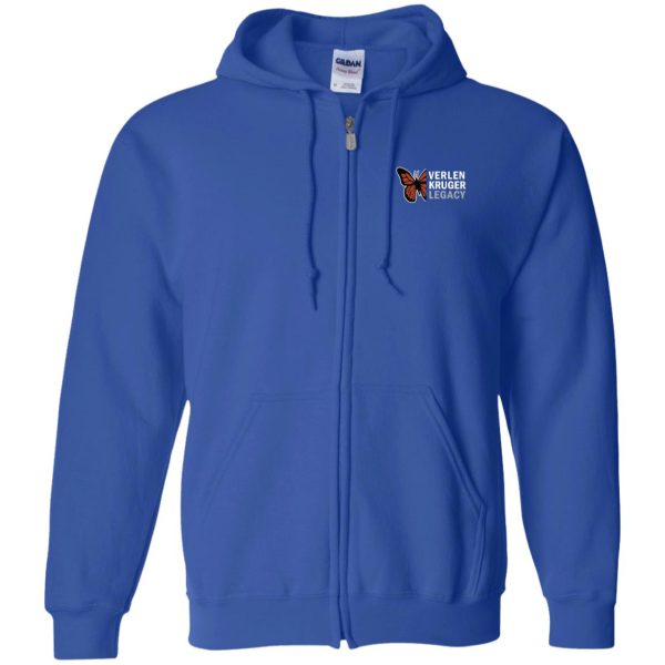 VKL Gildan Zip Up Hooded Sweatshirt - Image 3