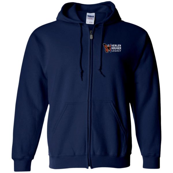 VKL Gildan Zip Up Hooded Sweatshirt - Image 4